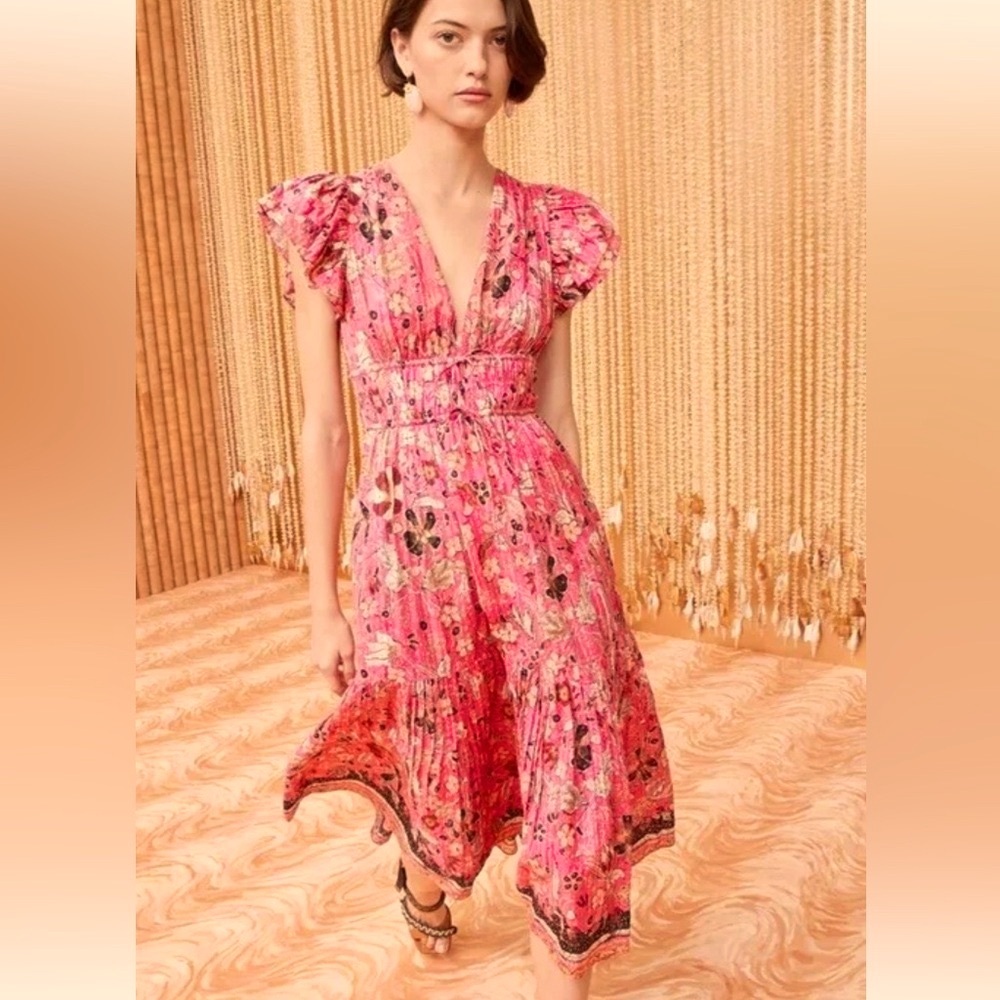 NWT ULLA JOHNSON Hollyhock
Angelica Dress Size 0 Beautiful !